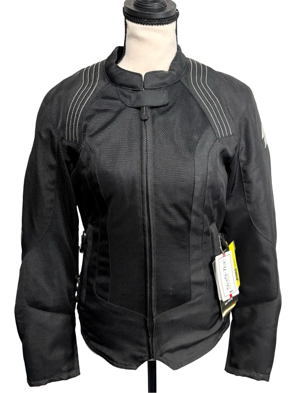 Scorpion EXO Women's Mesh Armoured Motorcycle Jacket Black S NWT